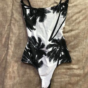 Reversible One Piece Bathing Suit
